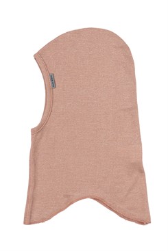 Mikk-Line Viskose-Lurex-Sturmhaube – Ash Rose